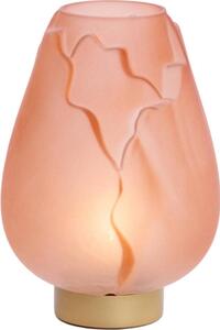 Lampă de masă LED GINNY, roz, 2x AA