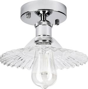 Lustră aplicată TRISH 1xE27/15W/230V crom lucios/transparent