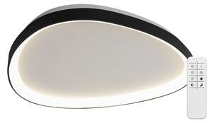 Top Light - LED Stm plafonieră ECLIPSE LED/55W/230V 3000-6500K neagră + telecomandă