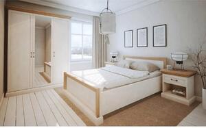 Mobila dormitor stil scandinav ROYAL, pin nordic/stejar salbatic, PAL