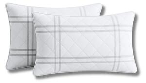 Set 2 Perne matlasate Grid Confort 50x70 cm