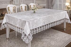 Fata De Masa Din Dantela + Catifea De Lux - 160x220 cm Premium