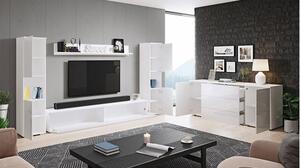 Mobilier living Nova II (wotan + Alb lucios). 1121836