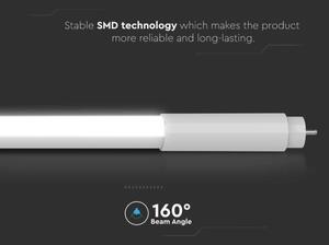 Tub LED fluorescent T5 G5/8W/230V 6500K 60 cm