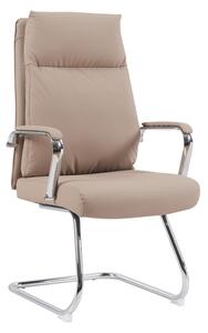 Scaun vizitator Siquel, Pako World, Cappuccino, 58x62x105 cm