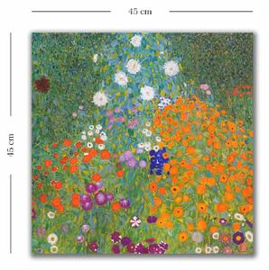 Tablou Canvas 4545KLIMT002, Multicolor, 45x45 cm