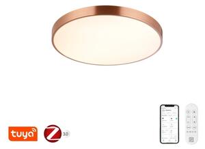 Immax NEO 07322L-LED Lampă LED de tavan dimabilă NEO LITE SEMPLICI 60W/230V, diam. 60 cm, cupru, cu telecomandă