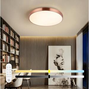 Immax NEO 07322L-LED Lampă LED de tavan dimabilă NEO LITE SEMPLICI 60W/230V, diam. 60 cm, cupru, cu telecomandă