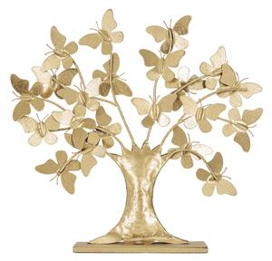 Mauro Ferretti Sculptura Copacul Vietii Cu Fluture cm 31X8X30 | Aosom Romania