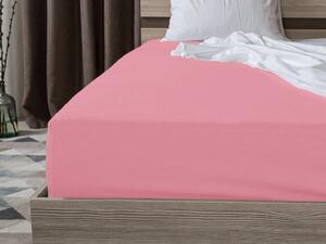 Cearsaf impermeabil JERSEY 80x160 cm roz