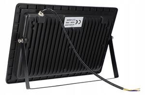 Proiector LED exterior 200W, 230V, 4500K, IP65, negru