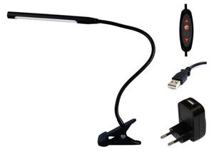 Top Light Lara C - LED Lampă dimmabilă cu clips USB LED/5W/230V