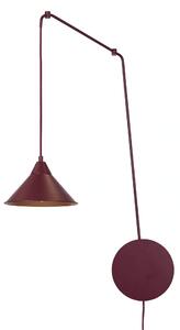 Emibig Abramo lampă suspendată 1x15 W burgundia 1787/1