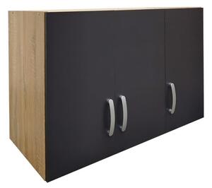 Dulap haine Lego, stejar sonoma/gri, 90x41.5x60 cm