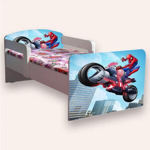 Pat copii Spider Man cu manere 3 Mare 2-12 ani Cu manere Fara saltea