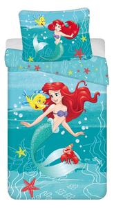 Lenjerie de pat pentru copii din bumbac pentru pat de o persoană 140x200 cm Ariel Friends – Jerry Fabrics