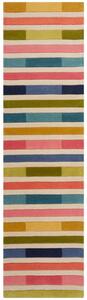 Covor traversă Piano Roz/Multicolor 60X230 cm, Flair Rugs