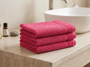 Prosop de maini Classic mic 30x50 cm purpuriu, 100% bumbac
