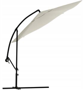 Umbrela de gradina pliabila SUNVI 300 cm, bej + ambalare gratuită