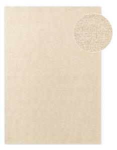 Covor bej țesut manual din lână 140x200 cm Puristic Knots – Elle Decoration