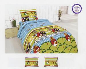 Lenjerie de pat copii - Angry Birds