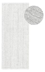 Covor tip traversă gri deschis reversibil/țesut manual din iută 80x200 cm Bouclé Jaipur – Hanse Home