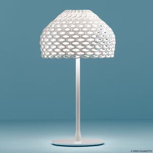 FLOS Tatou T Lampă de masă dimabilă, albă, reglabil, Alb, Camera de zi / sufragerie, Metal, Design