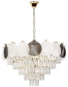 Lampă suspendată din cristal SWE084-CP 60cm GOLD