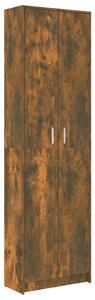 Șifonier de hol, stejar fumuriu, 55x25x189 cm, lemn prelucrat