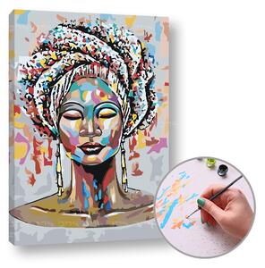 Pictura prin numere AFRICAN | low difficulty