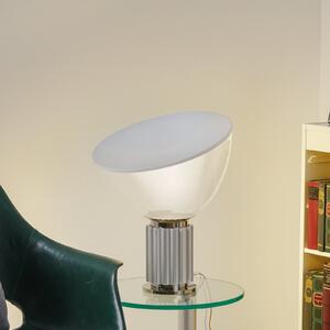 FLOS Taccia small - lampă de masă LED, aluminiu, reglabil, Transparent, Camera de zi / sufragerie, Metal, Design