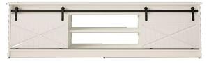 Comoda TV GRANERO, alb, PAL laminat, 200x35x57 cm