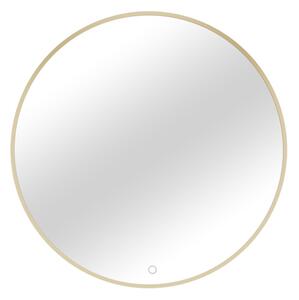 Oglindă cu iluminare BINIE A, 60x60, zlatá