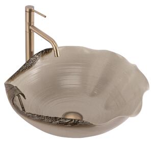 Lavoar ceramic pentru blat REA HM-22 Handmade ART