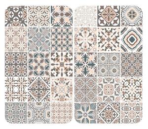Set 2 protecții din sticlă pentru aragaz Wenko Universal Tile