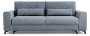 Canapea Extensibilă 3 locuri TIVOLI, cu ladă depozitare, 240x105x95 cm, Albastru-Mystery