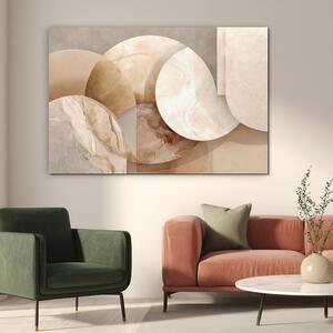 DUBLEZ | Tablou abstract - Champagne | Imprimare UV premium