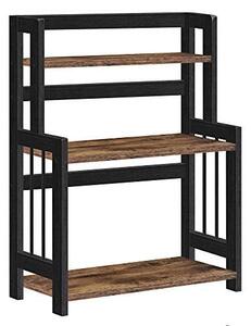 Raft de organizare, Songmics, Negru, 41x18x53 cm