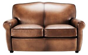 Canapea Legend din piele 140 cm Verde oliv