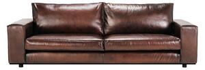 Canapea Grandio din piele DarkBrown / 205