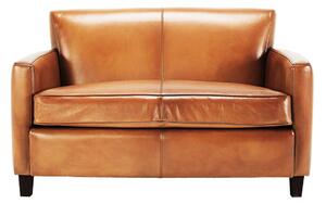 Canapea Orbit din piele 130 cm SaddleBrown