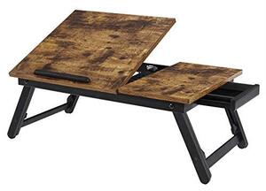 Masuta Suport Laptop Model Spencer, 55x35x23 cm, Negru