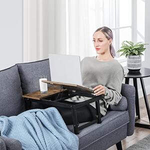 Masuta Suport Laptop Model Spencer, 55x35x23 cm, Negru