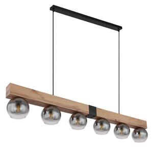 Globo 15656-6H - Candelabru suspendat pe cablu MOITAS 6xE27/40W/230V