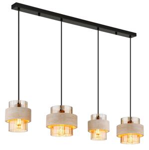 Globo 16090-4H - Lustră pe cablu DAREN 4xE27/40W/230V