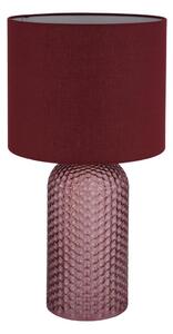 Globo 21735R - Lampă de masă SOFIE 1xE27/60W/230V roșie