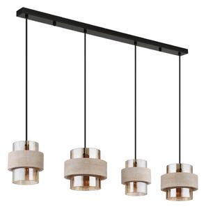 Globo 16090-4H - Lustră pe cablu DAREN 4xE27/40W/230V