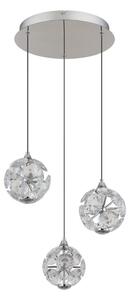 Globo 16047-3HC - Lustră suspendată pe cablu VIRINA, LED/24W/230V