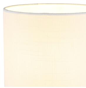 Globo 21440W - Lampă de masă BENSON 1xE27/40W/230V albă