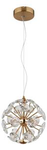 Globo 16047H - Lustru LED suspendat pe cablu VIRINA LED/12W/230V 3000K auriu